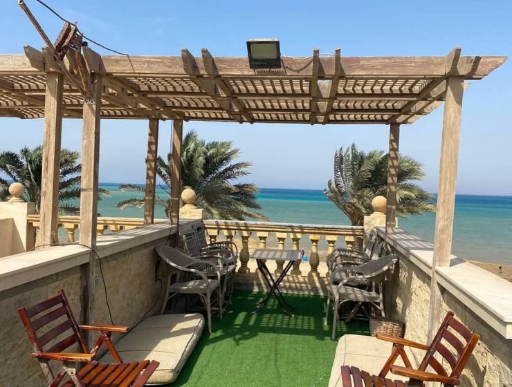 شاليه قدام البحر في بلاجيو العين السخنة