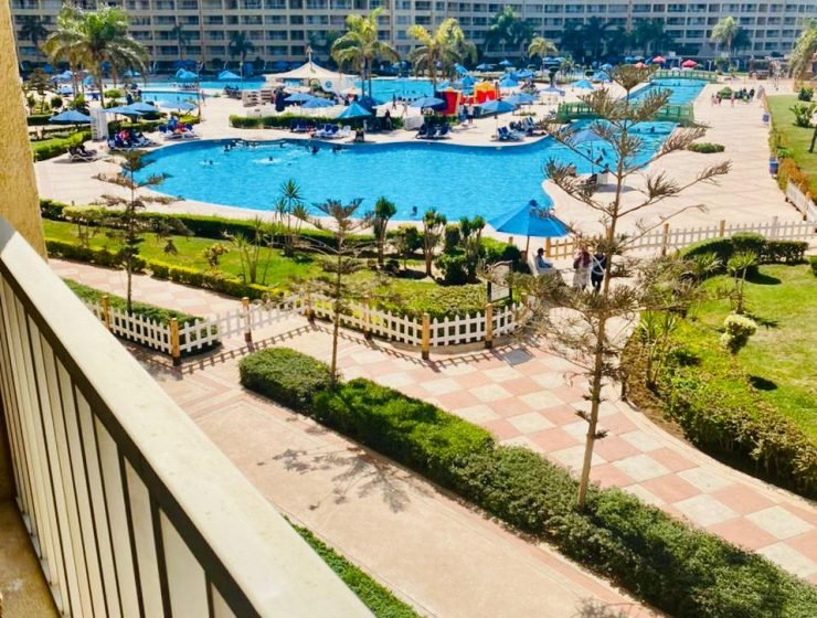 شاليه غرفتين في بورتو اهرمات السخنه