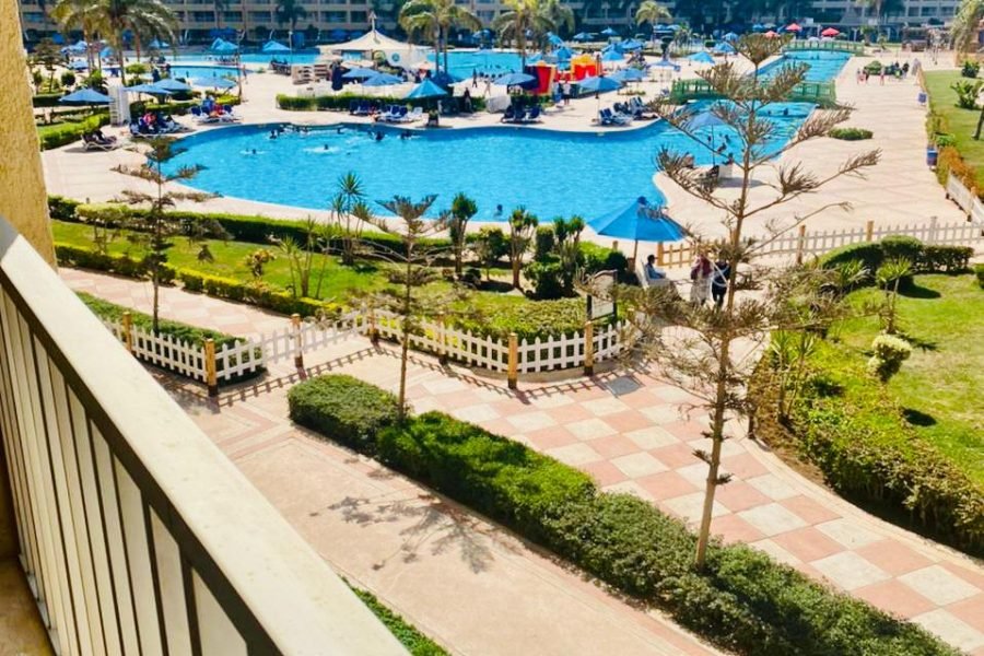 شاليه غرفتين في بورتو اهرمات السخنه