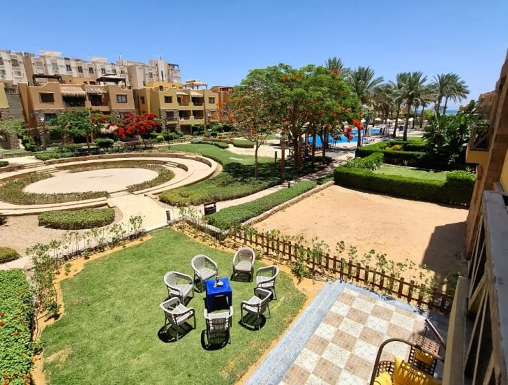 شاليه ارضى بجاردن في ماونتن فيو 2 العين السخنة