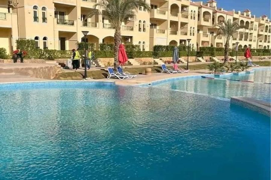 شاليه دور اول علوي بحري في بالم بيتش