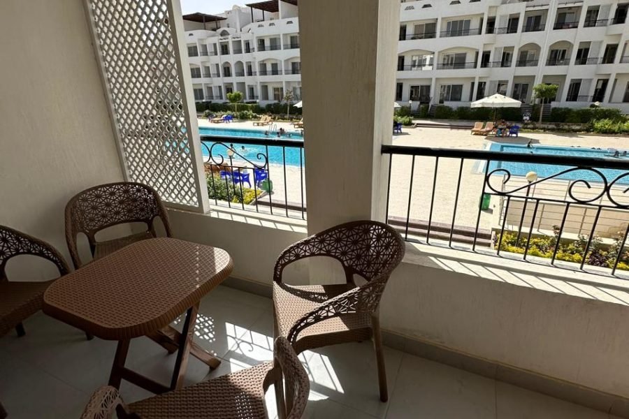 شاليه دور أرضي بجنينة بورتوثاوس بيتش العين السخنة