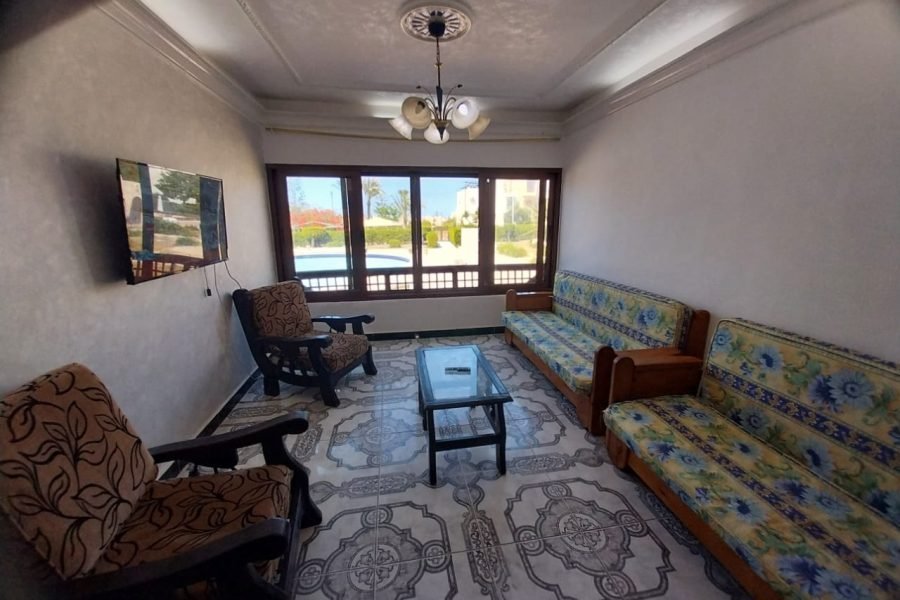 شاليه ثلاث غرف واثنين حمام مارينا واحد الساحل الشمالي