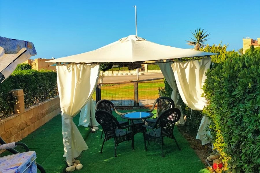 شاليه اتنين نوم مكيف اتنين حمام مارينا 5 الساحل الشمالي