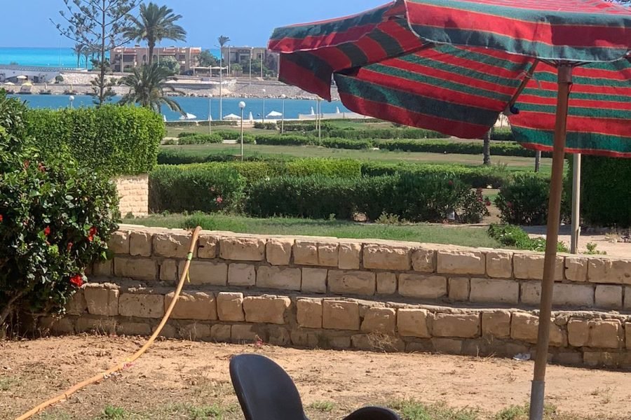 شالية اول صف بحيرة رمليه غرفتين ارضي مارينا 2 الساحل الشمالي