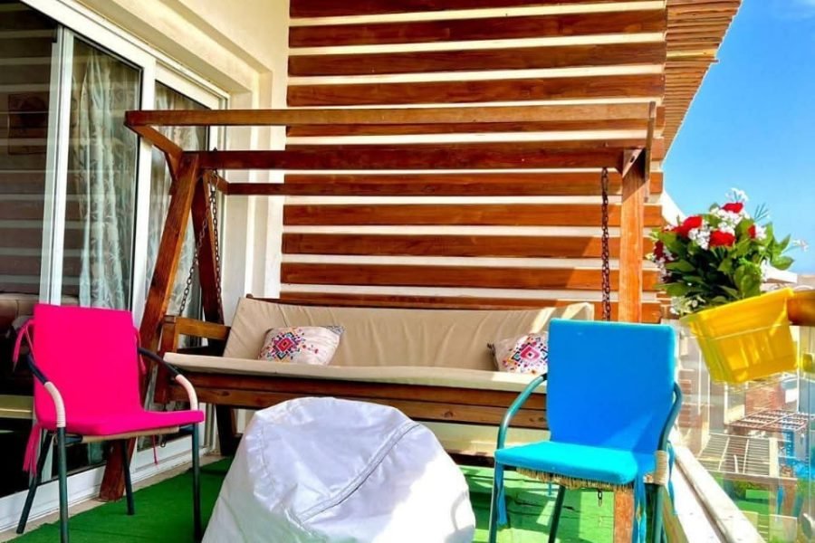 شاليه اتنين نوم على البول مباشر قرية أمواج الساحل الشمالي