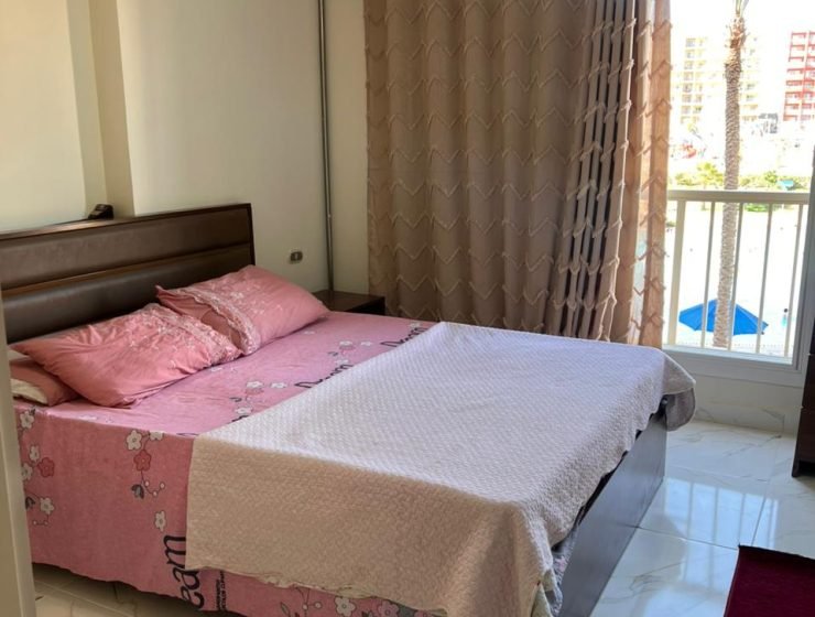 شالية غرفتين في نيو جولف الساحل الشمالي