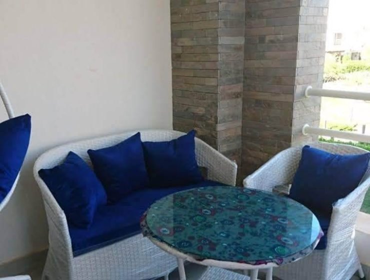 شالية غرفتين مباشر قرية أمواج الساحل الشمالي