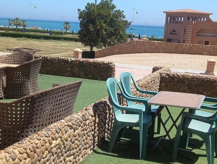 شاليه دور أرضي بجنينة بورتوثاوس بيتش العين السخنة