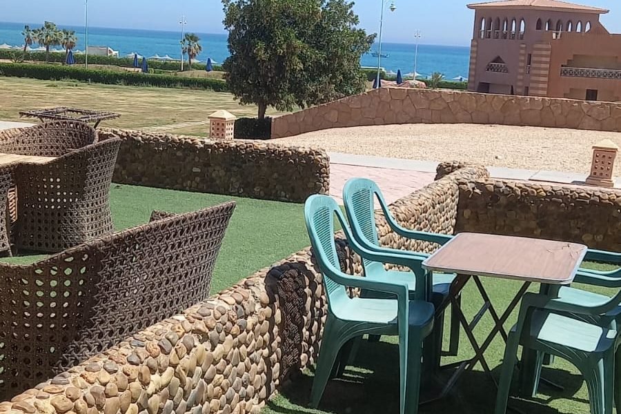 شاليه دور أرضي بجنينة بورتوثاوس بيتش العين السخنة