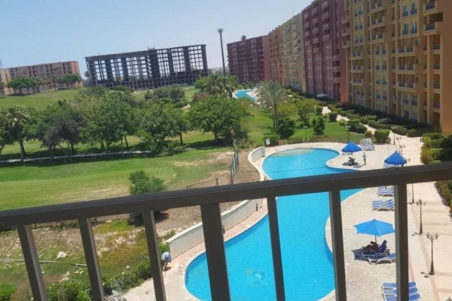 استديو منطقه vip في قرية بورتو جولف مارينا الساحل الشمالي